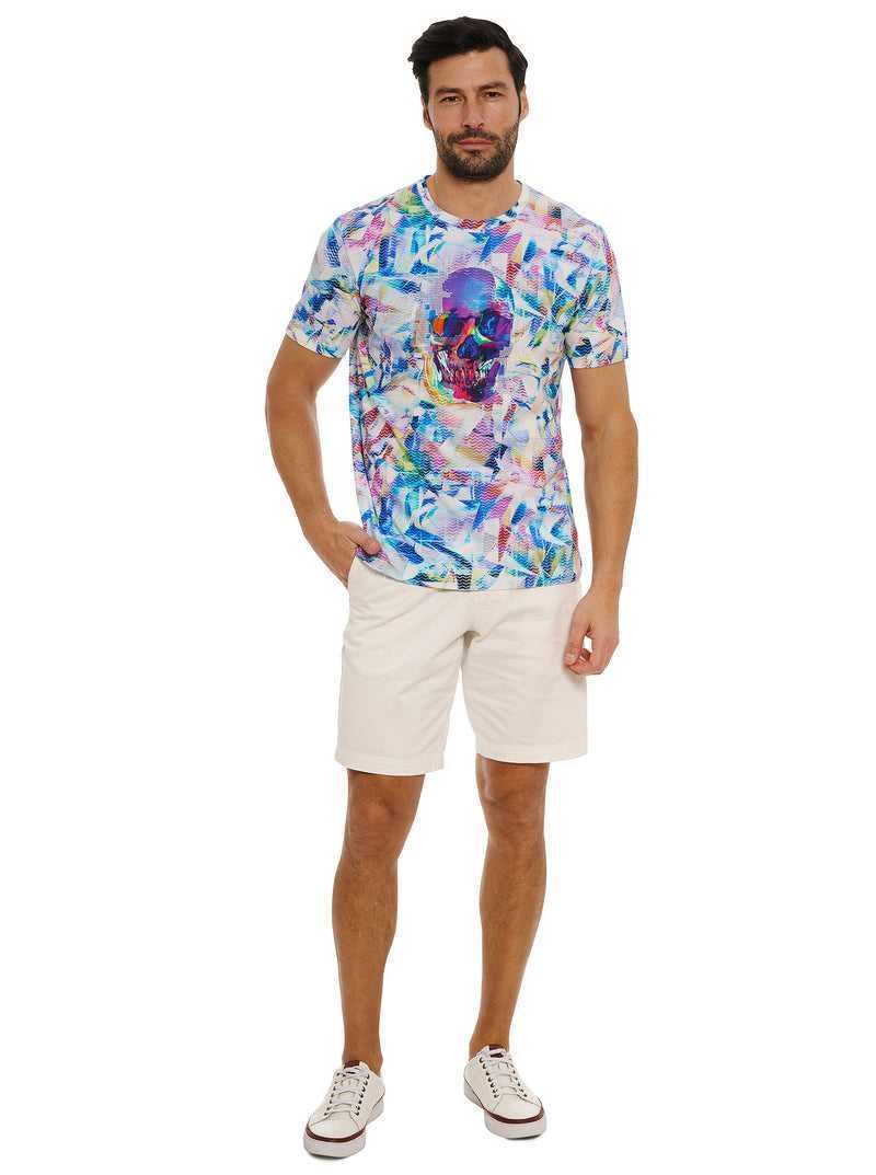 Robert Graham Kaleidoskull T-shirt Multi | WGHUNV289