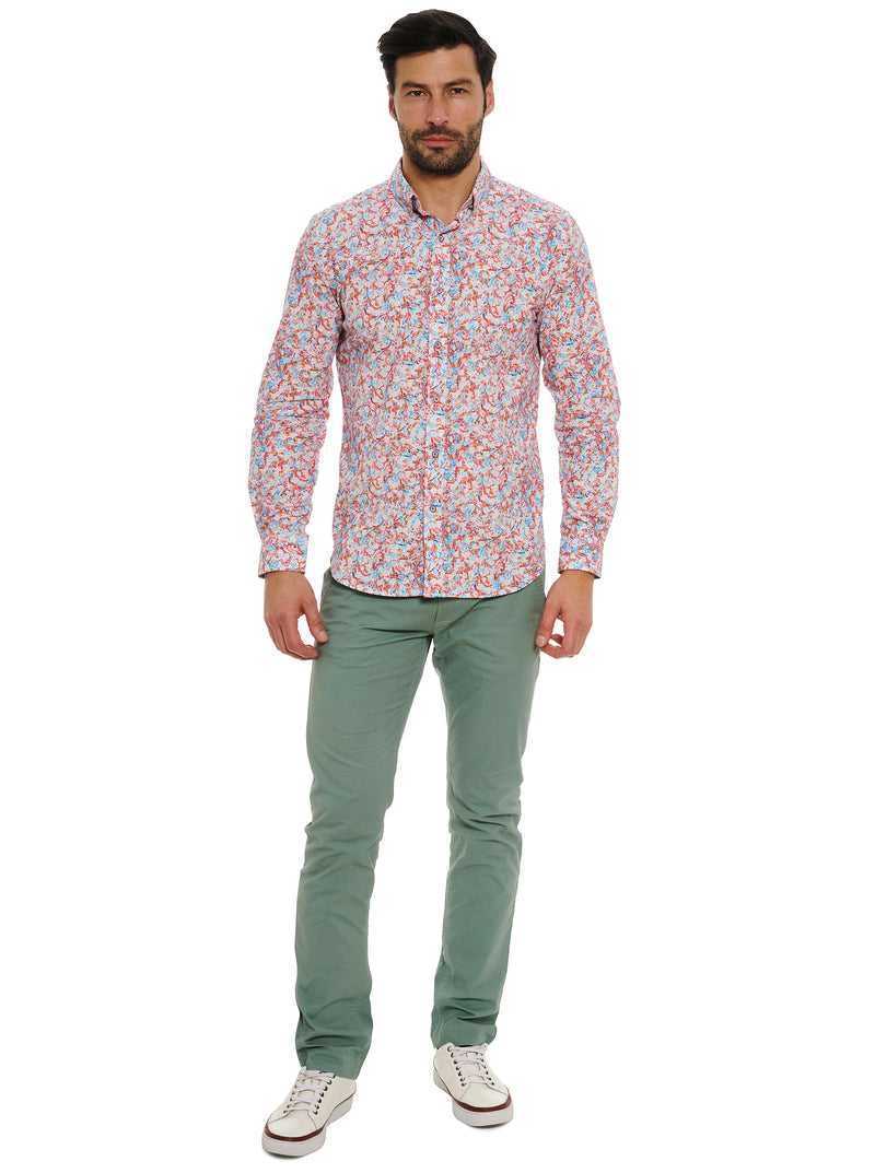 Robert Graham Kamari Long Sleeve Button Down Shirt Multi | EIMVFD328