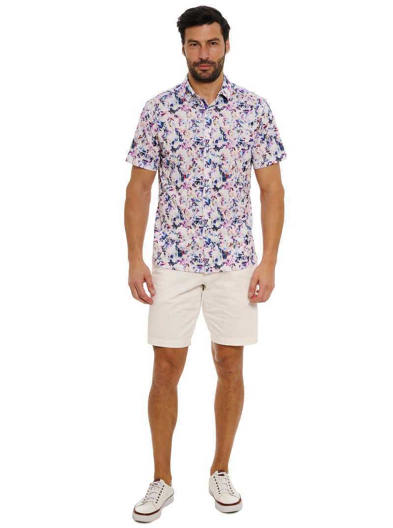 Robert Graham Le Pelosa Short Sleeve Knit Shirt Multi | SZPUGX720