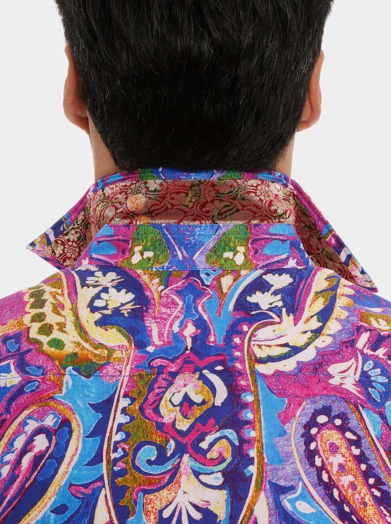 Robert Graham Limited Edition Bead My Guest Long Sleeve Button Down Shirt Multi | CXTHMB162