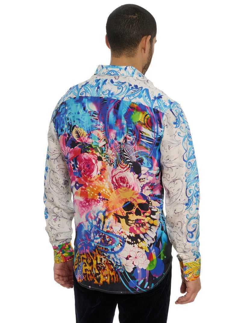 Robert Graham Limited Edition The B Hudson Long Sleeve Button Down Shirt Multi | KLMSUT046