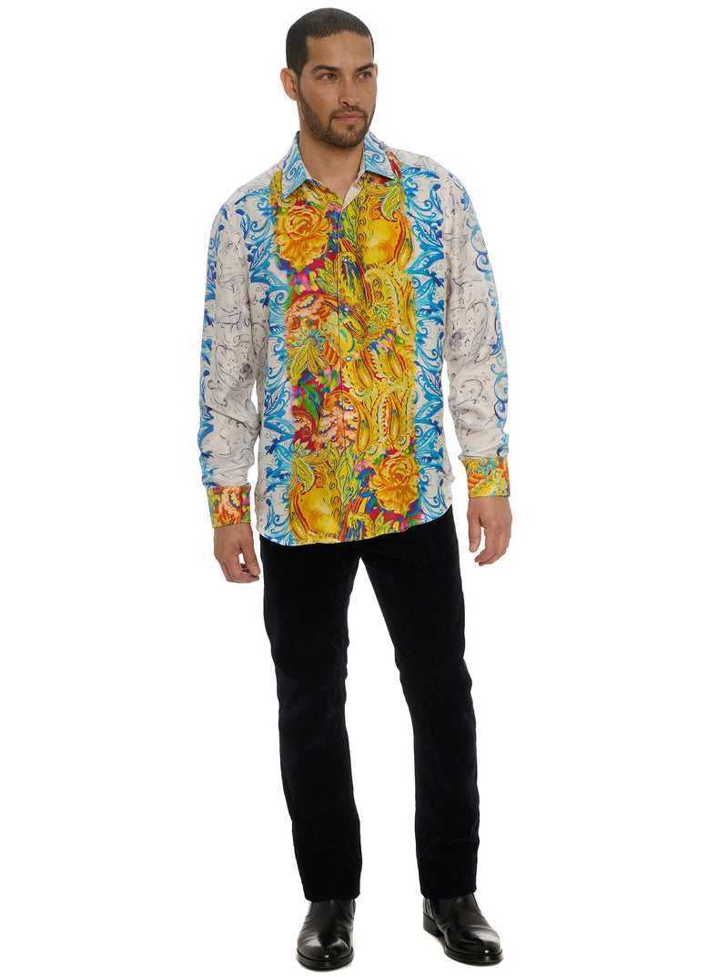 Robert Graham Limited Edition The B Hudson Long Sleeve Button Down Shirt Multi | KLMSUT046