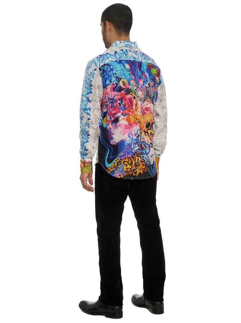 Robert Graham Limited Edition The B Hudson Long Sleeve Button Down Shirt Multi | KLMSUT046