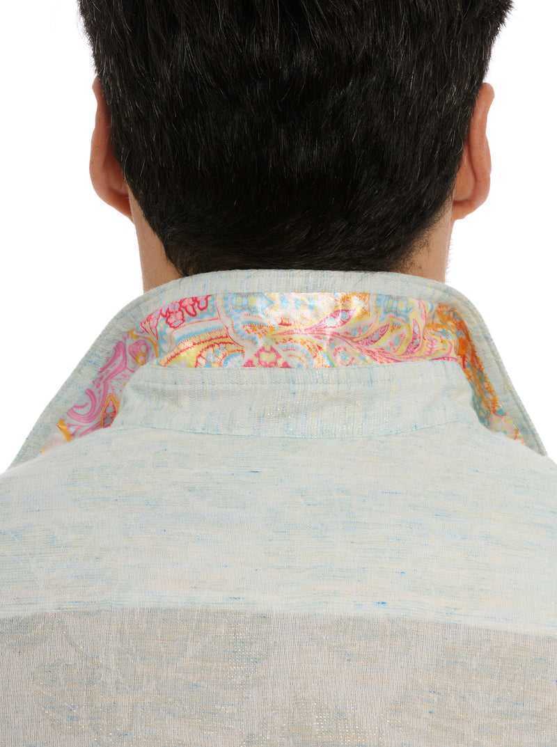 Robert Graham Limited Edition The Crown Jewel Long Sleeve Button Down Shirt Białe | UZHFES854