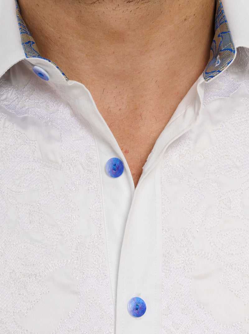 Robert Graham Limited Edition The Dorce Long Sleeve Button Down Shirt Big Niebieskie | XMCFYW958