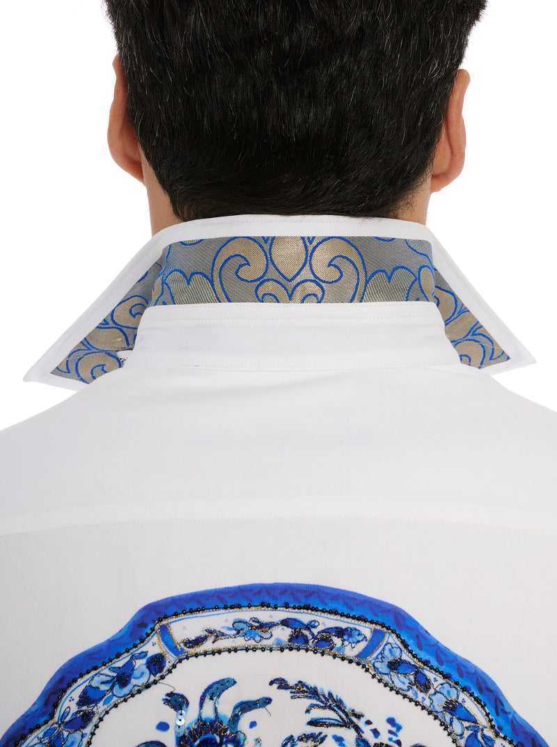 Robert Graham Limited Edition The Dorce Long Sleeve Button Down Shirt Niebieskie | XBDLVI609