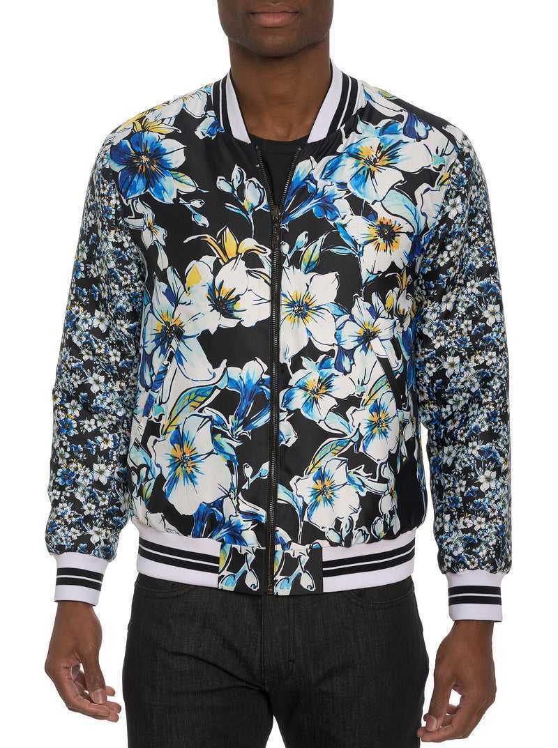 Robert Graham Limited Edition The Jet-set Reversible Bomber Jacket Multi | QLSVIE590