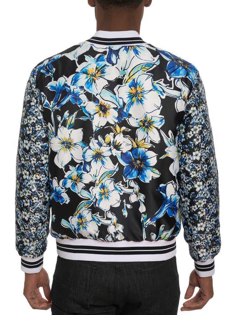 Robert Graham Limited Edition The Jet-set Reversible Bomber Jacket Multi | QLSVIE590