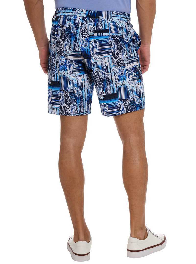 Robert Graham Makua Shorts Niebieskie | MJIRWY032