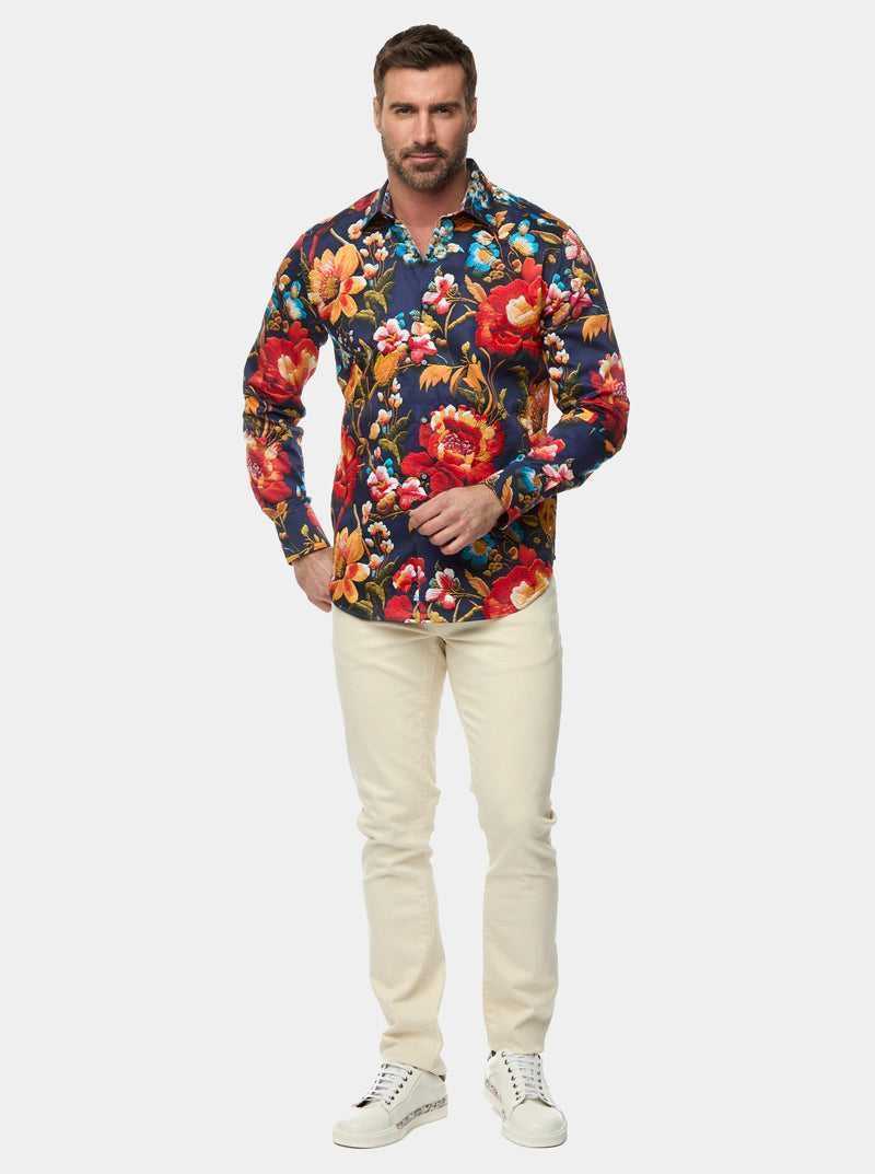 Robert Graham Manchester Long Sleeve Button Down Shirt Multi | ECSDAV079