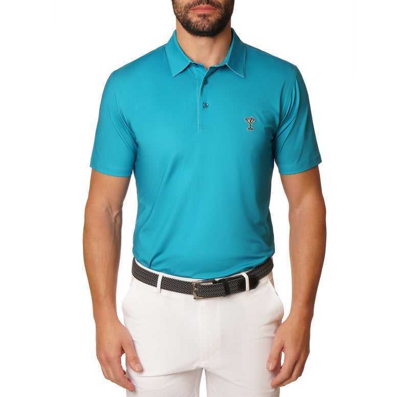 Robert Graham Martini Time Polo Granatowe | UMXPNY279