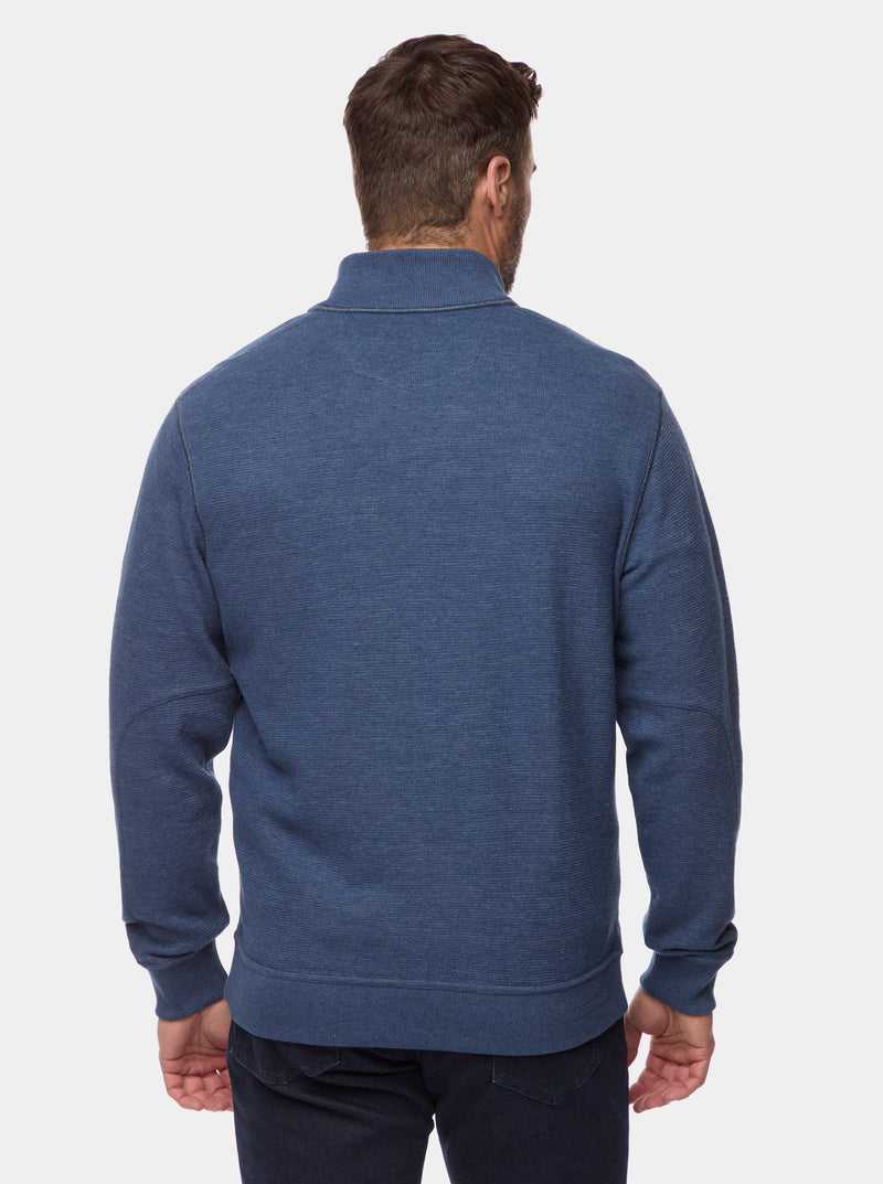 Robert Graham Moser Long Sleeve Knit Full Zip Charcoal | SFHGXJ380