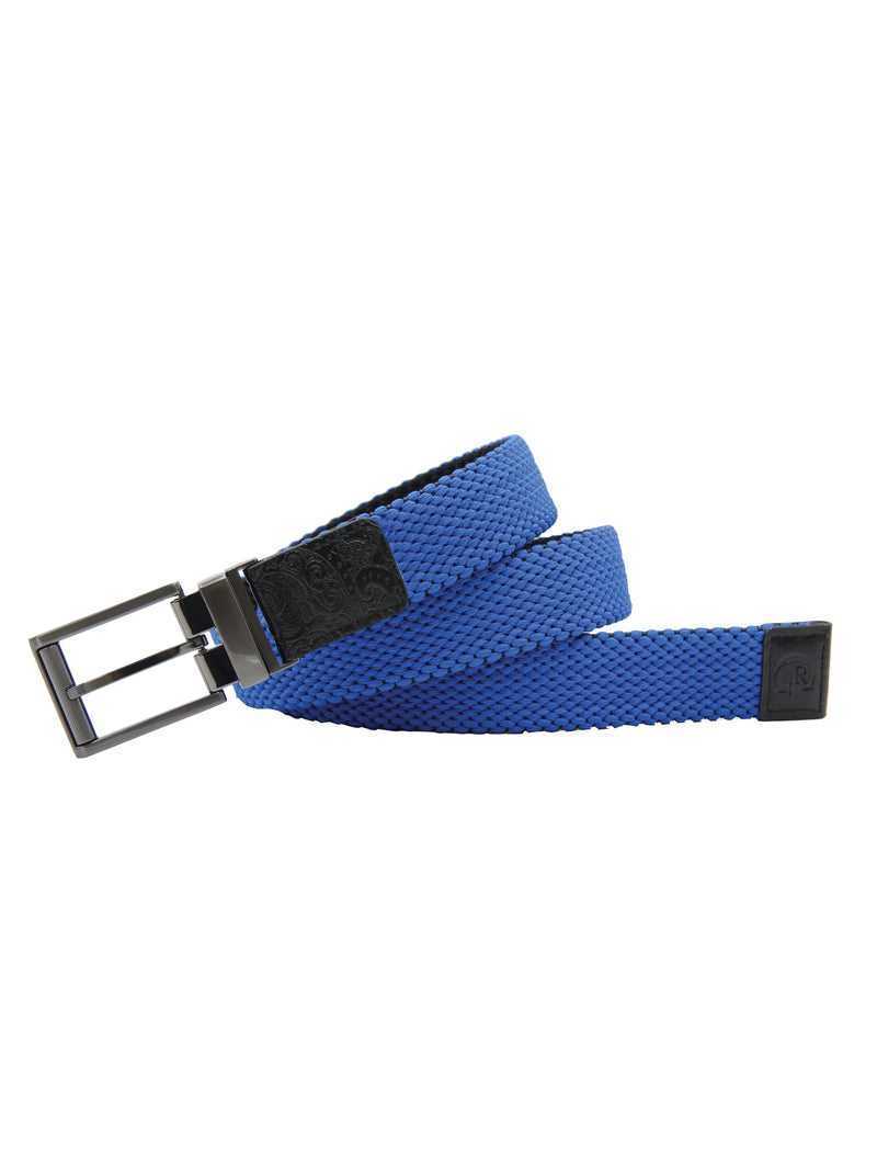 Robert Graham Perforated Golf Belt Czarne | RVQMLS803