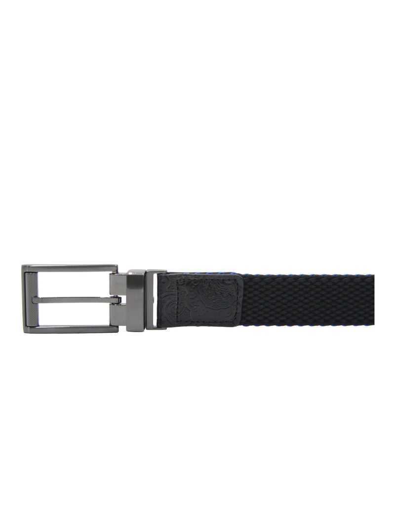 Robert Graham Perforated Golf Belt Czarne | RVQMLS803