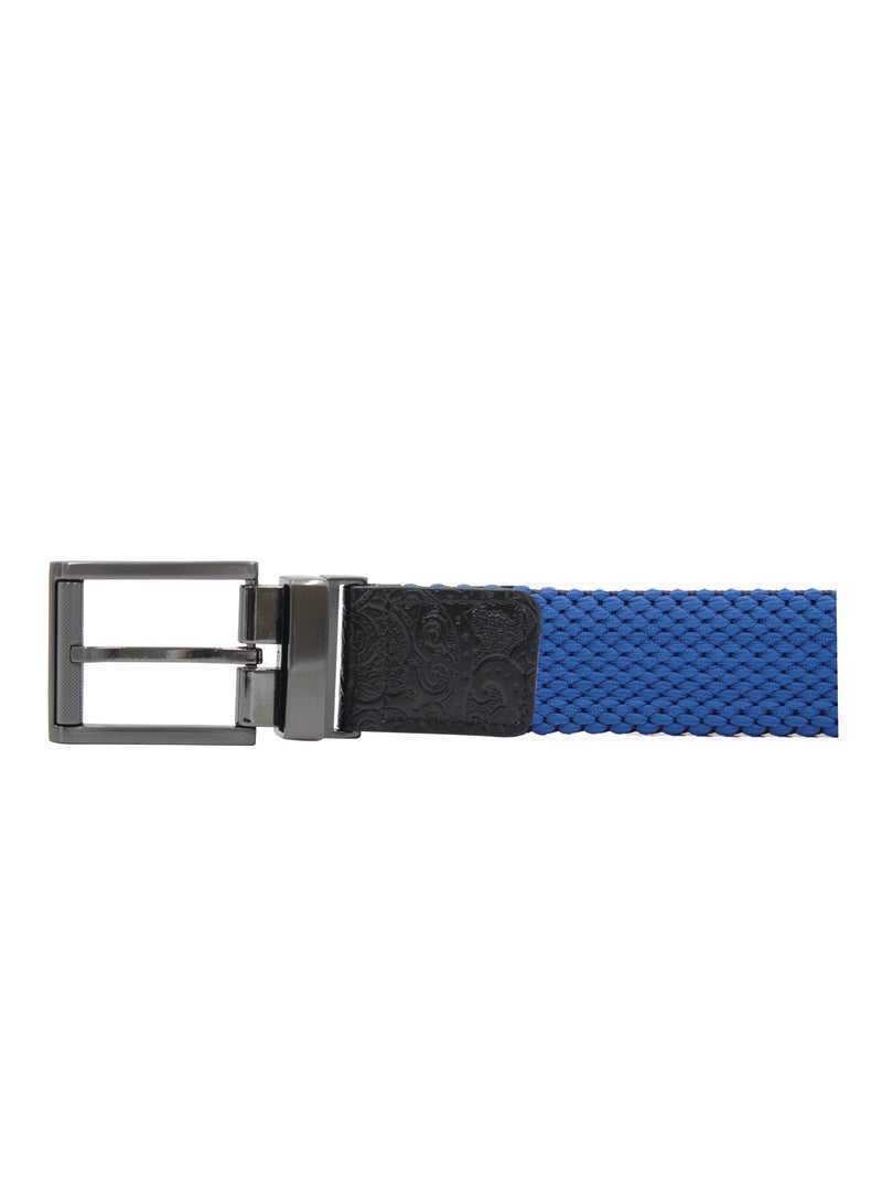 Robert Graham Perforated Golf Belt Czarne | RVQMLS803