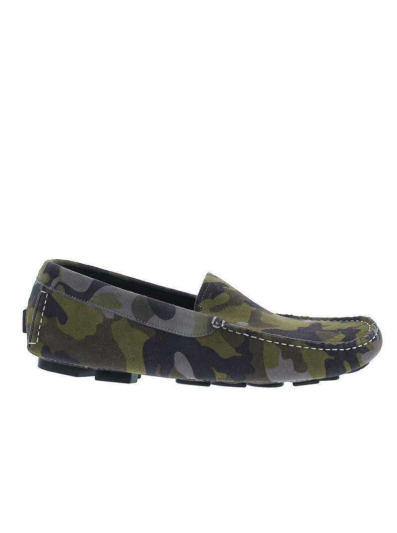 Robert Graham Phase Printed Loafer Army | RGOUYS384