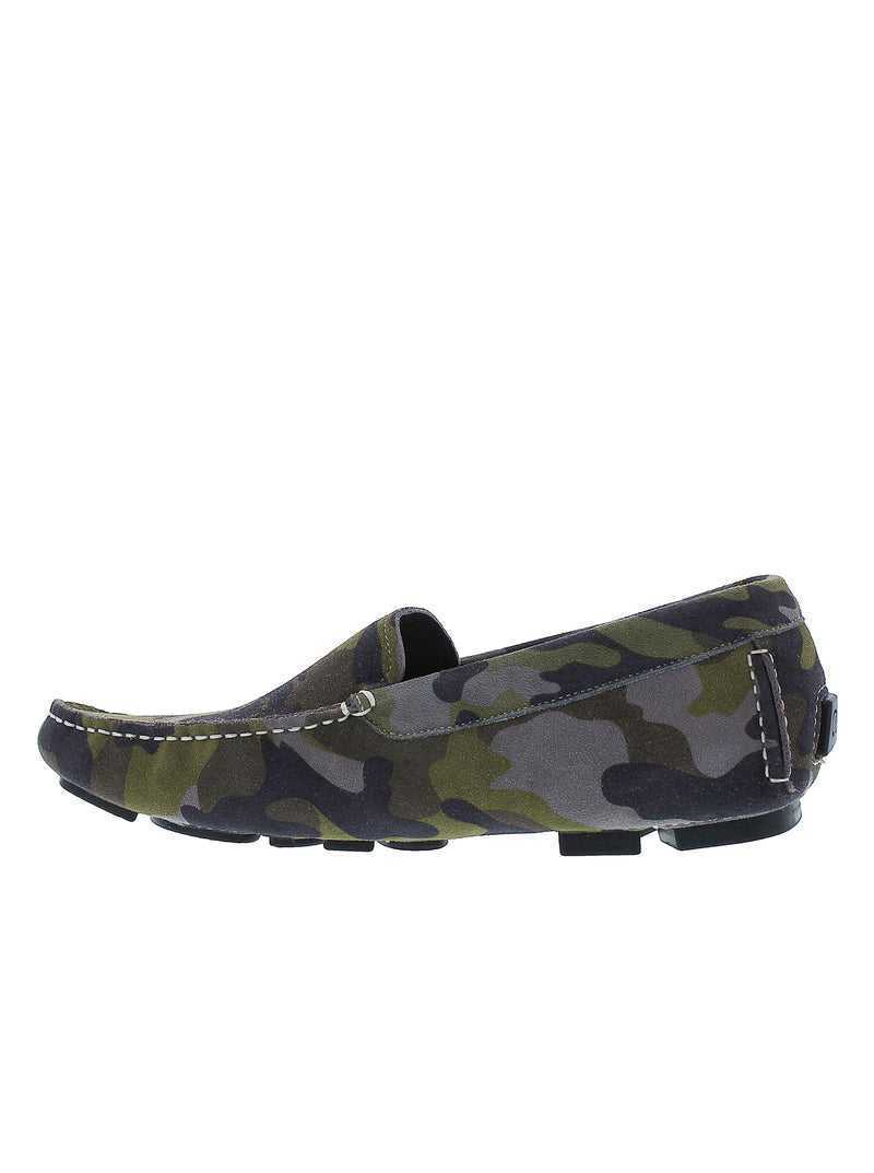 Robert Graham Phase Printed Loafer Army | RGOUYS384