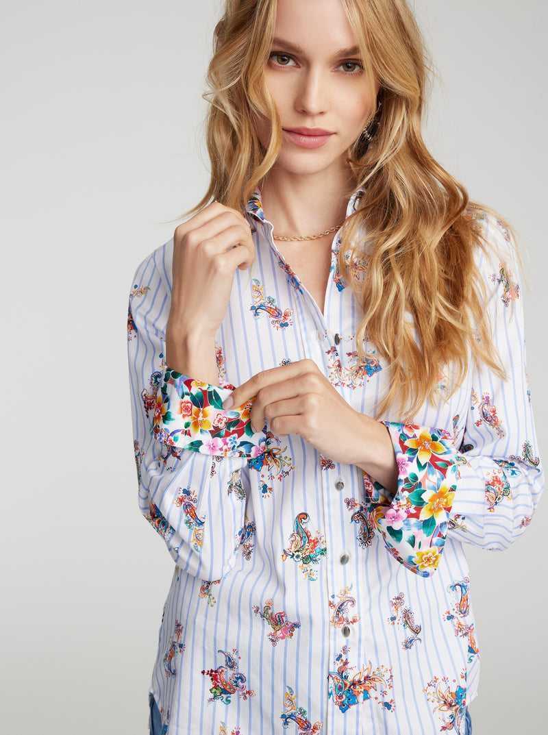 Robert Graham Priscilla Shirt Multi | VXJEMQ374