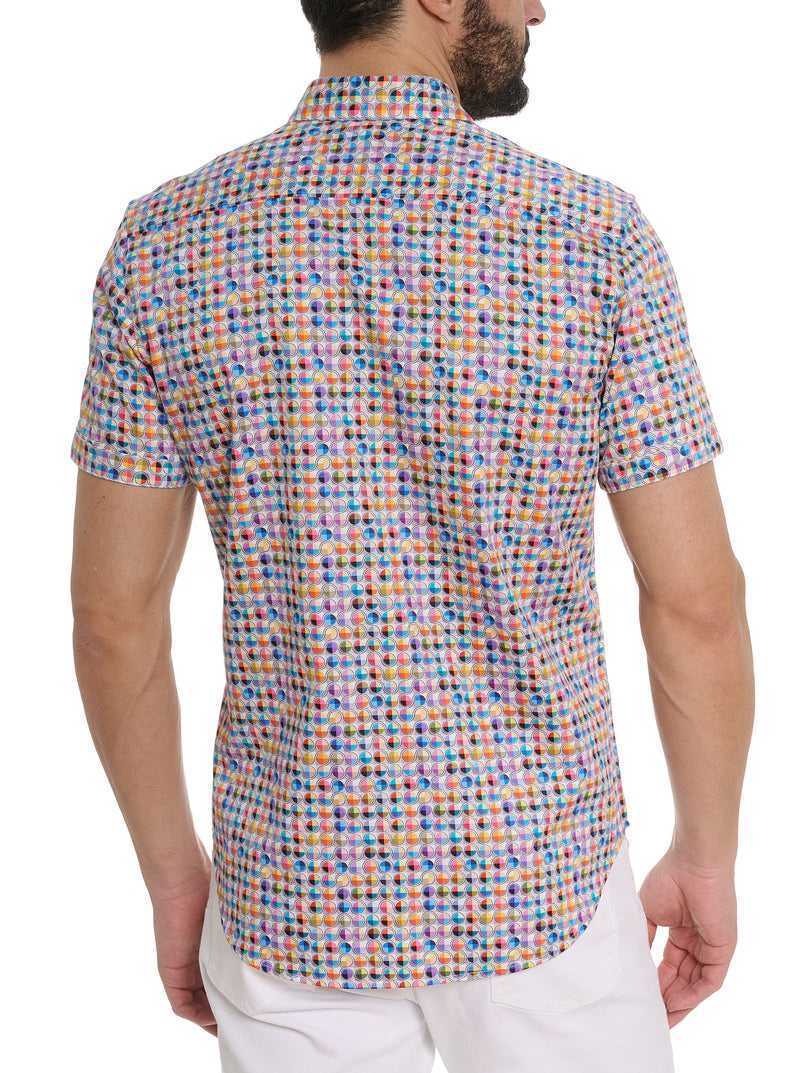 Robert Graham Prosser Short Sleeve Button Down Shirt Multi | NOAPYZ701