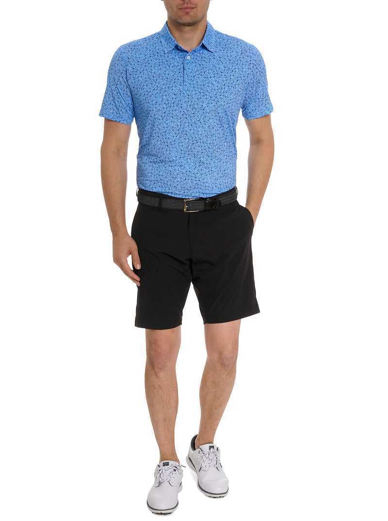 Robert Graham Sandzabar Polo Periwinkle | CNXVSW769