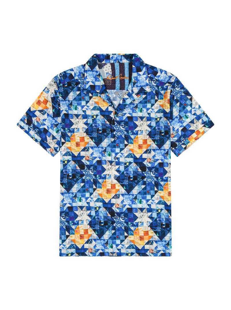 Robert Graham Sashiko Short Sleeve Button Down Shirt Multi | SUIWJL589