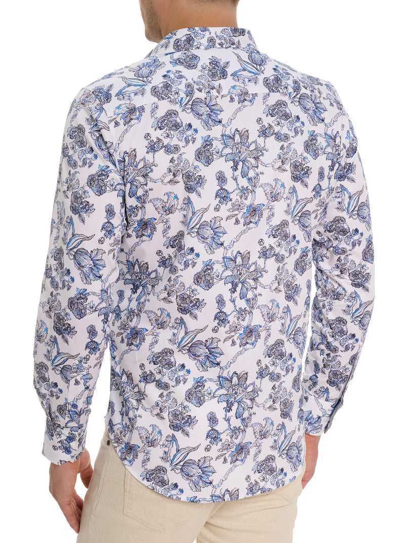 Robert Graham Sea Bloom Long Sleeve Button Down Shirt Classic | LEKPUJ139