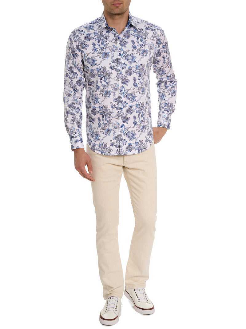 Robert Graham Sea Bloom Long Sleeve Button Down Shirt Classic | LEKPUJ139