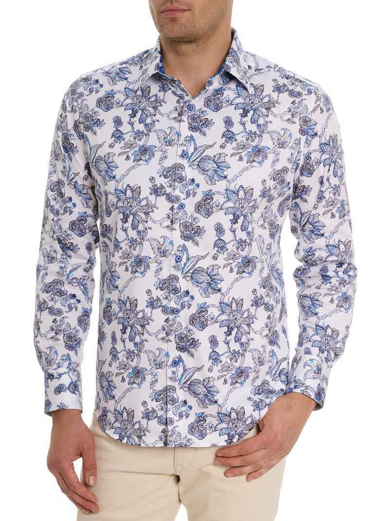 Robert Graham Sea Bloom Long Sleeve Button Down Shirt Classic | LEKPUJ139