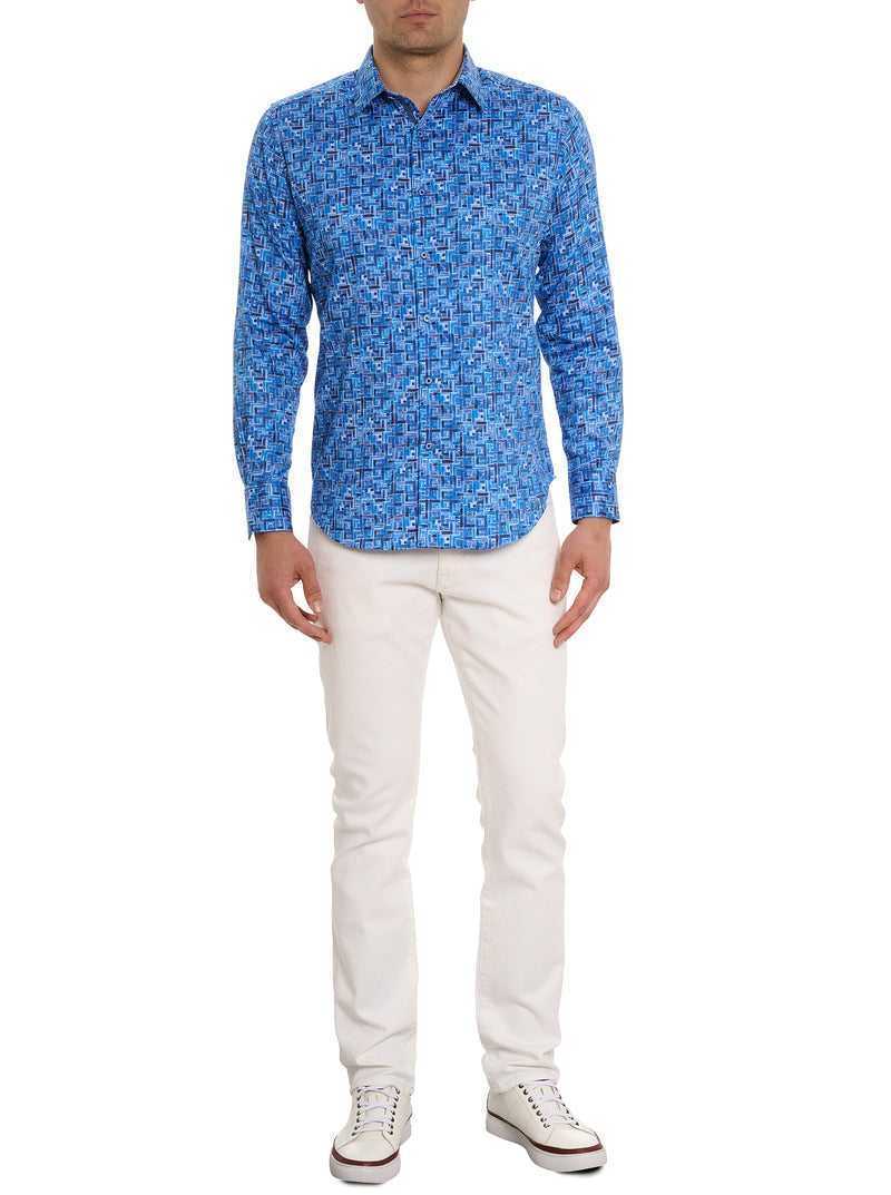 Robert Graham Seas The Day Long Sleeve Button Down Shirt Classic | NHGVMI738