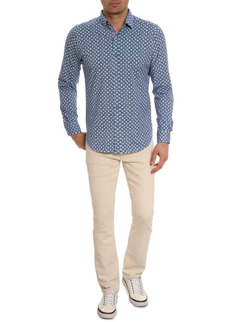 Robert Graham Senan Long Sleeve Knit Shirt Multi | QSLBFE937