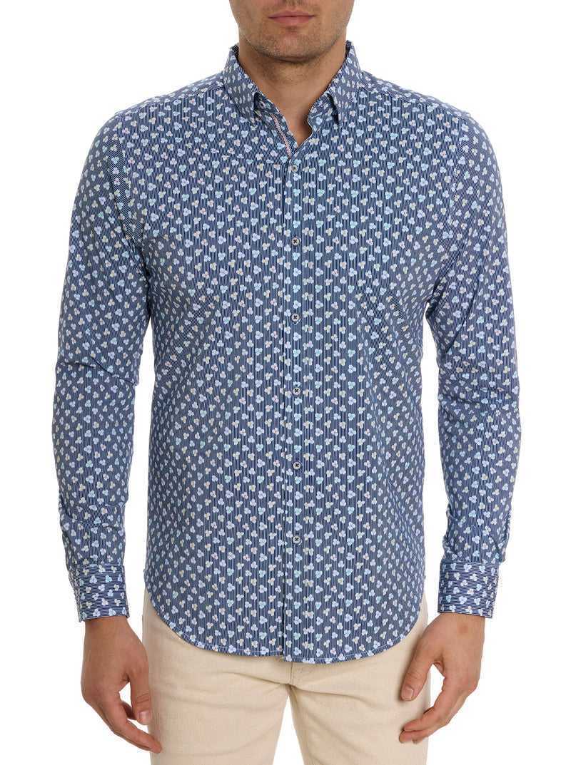 Robert Graham Senan Long Sleeve Knit Shirt Multi | QSLBFE937