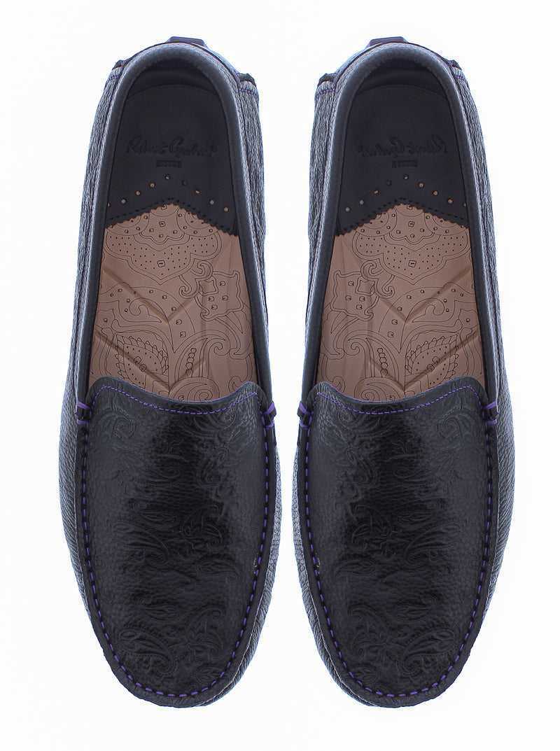 Robert Graham Shoreline Loafers Czarne | UASDBM284