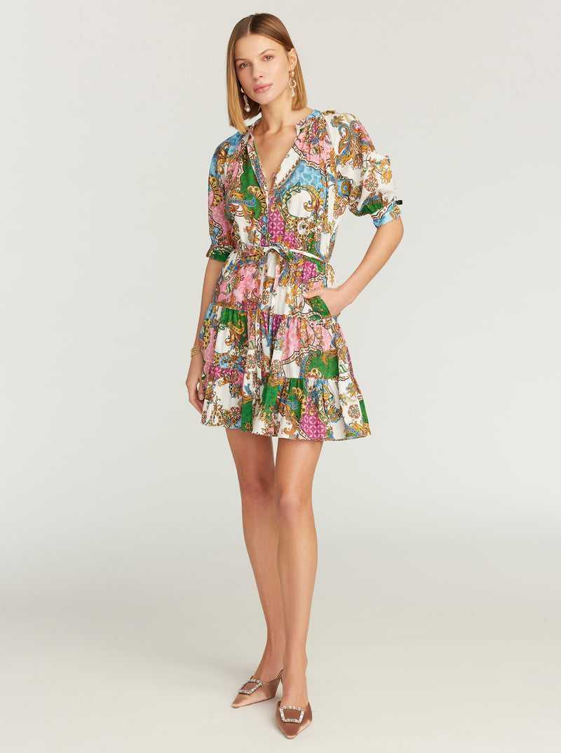 Robert Graham Sydney Short Sleeve Dress Multi | BWQSCL158