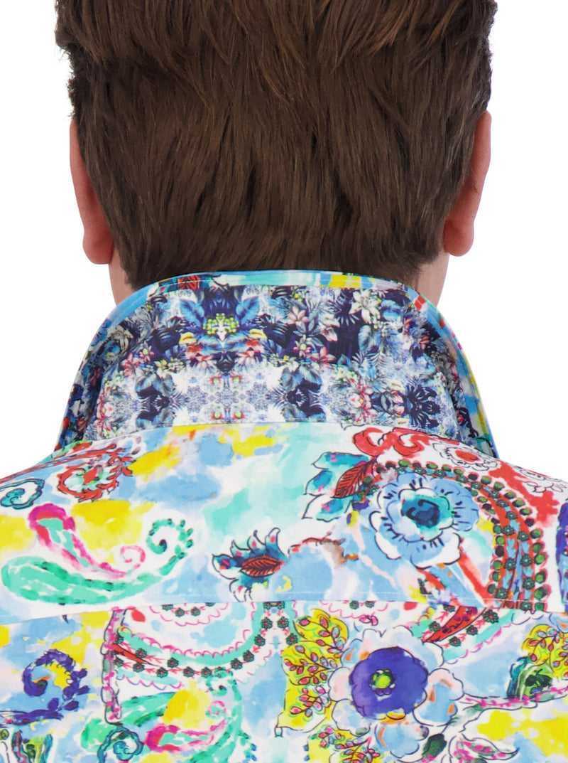 Robert Graham The Drake Short Sleeve Button Down Shirt Multi | KHVUTO038