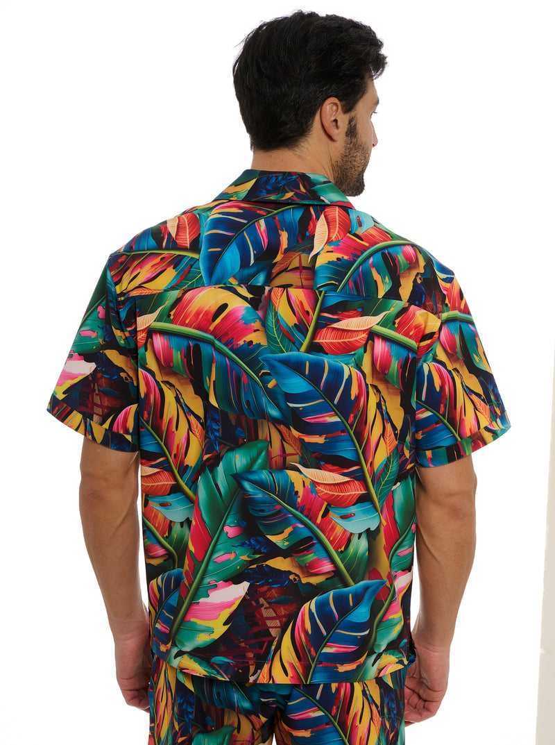 Robert Graham Toucan Short Sleeve Button Down Shirt Multi | IQBELS379