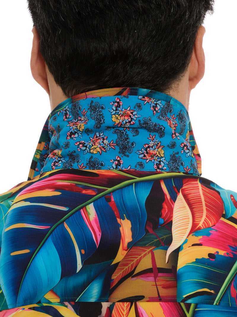 Robert Graham Toucan Short Sleeve Button Down Shirt Multi | IQBELS379