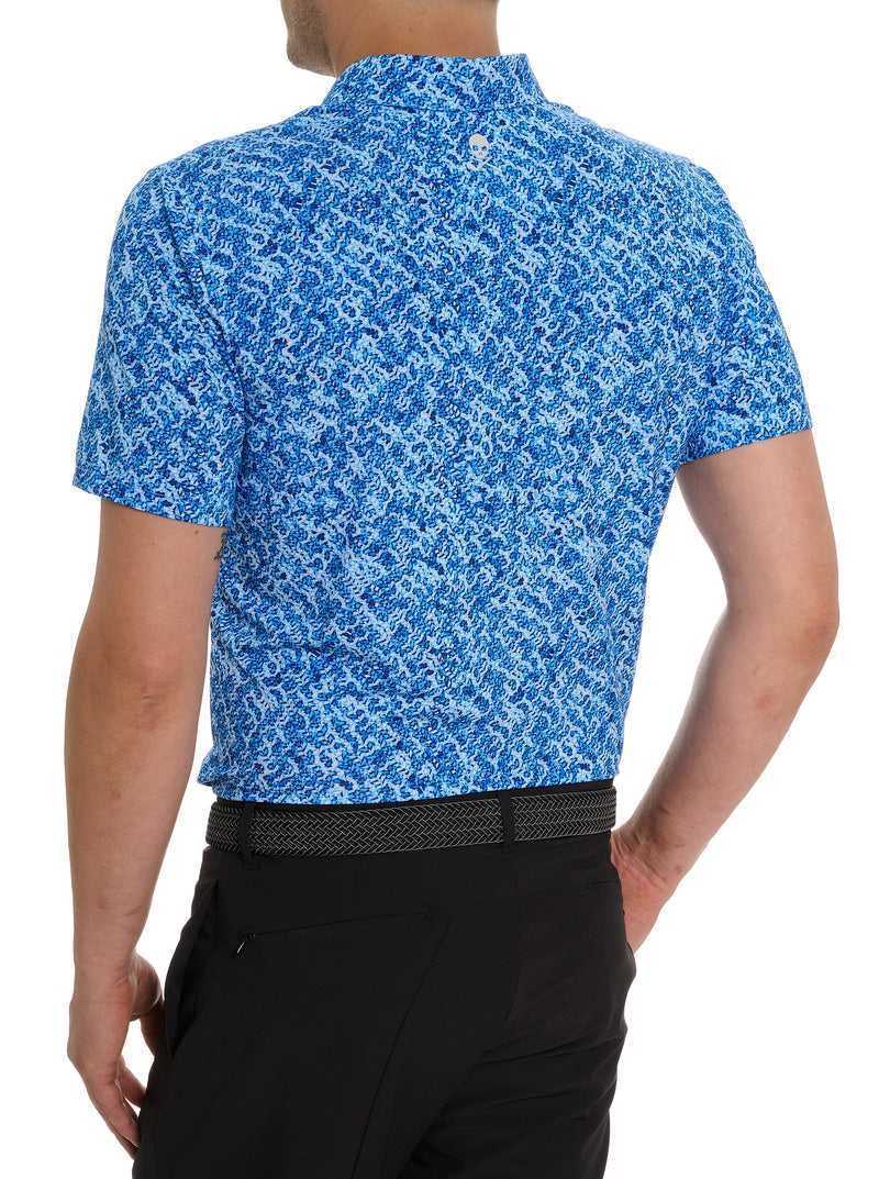 Robert Graham Tyne Polo Niebieskie | HQIPDB143