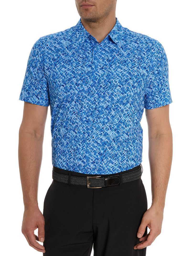 Robert Graham Tyne Polo Niebieskie | HQIPDB143