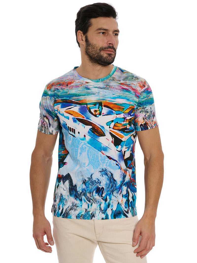 Robert Graham Yacht Trip T-shirt Multi | TDBHRV017